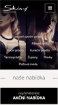 Mobile Screenshot of pradloskiny.cz